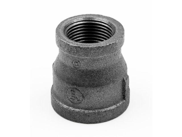 Муфта ред. 2" х 1 1/2" вн.-вн. чугун черн., AV Engineering