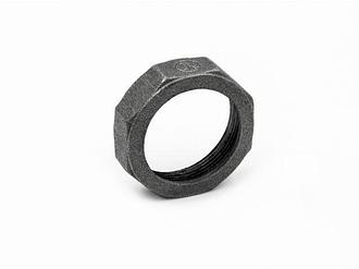 Контргайка 1 1/2" чугун черн., AV Engineering