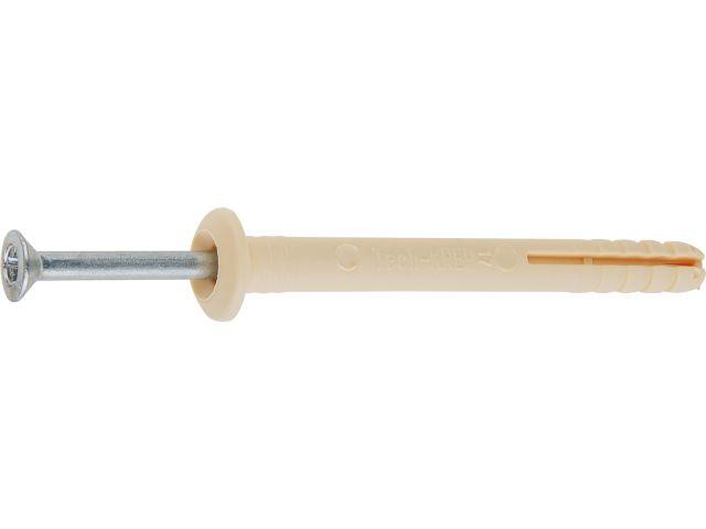 Дюбель-гвоздь 6х40 мм нейлон гриб (2000 шт) STARFIX
