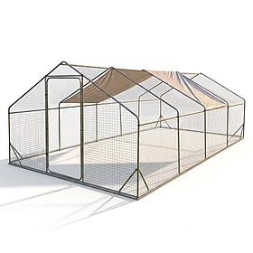 Вольер для птицы 800×300×200 см