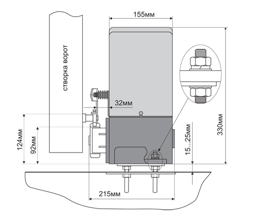 PCB-SL-V.1.1 DOORHAN Блок управления для приводов серии SLIDING и шлагбаумов, КУ