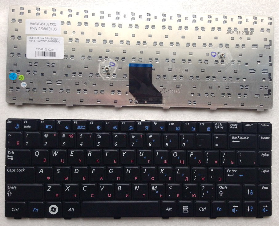 Клавиатура ноутбука SAMSUNG R513