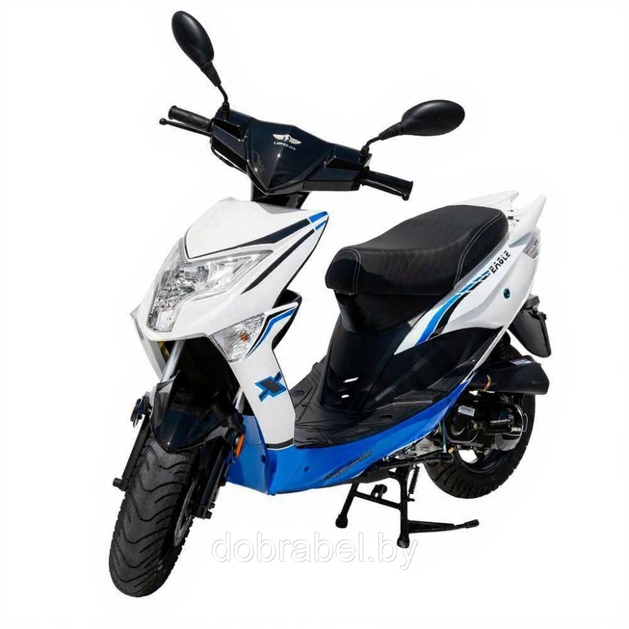 Скутер Regulmoto EAGLE 50 (LJ80QT-3L) бело-синий