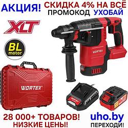 Аккум. перфоратор WORTEX CRH 1822 в чем.  XLT SET БЕСЩЕТ., 18 В, 2.6 Дж, 26 мм, 1х4 А*ч