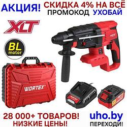 Аккум. перфоратор WORTEX CRH 1824-2 в чем. ALL1 XLT SET БЕСЩЕТ., 18 В, 2.6 Дж, 26 мм, 1х4 А*ч