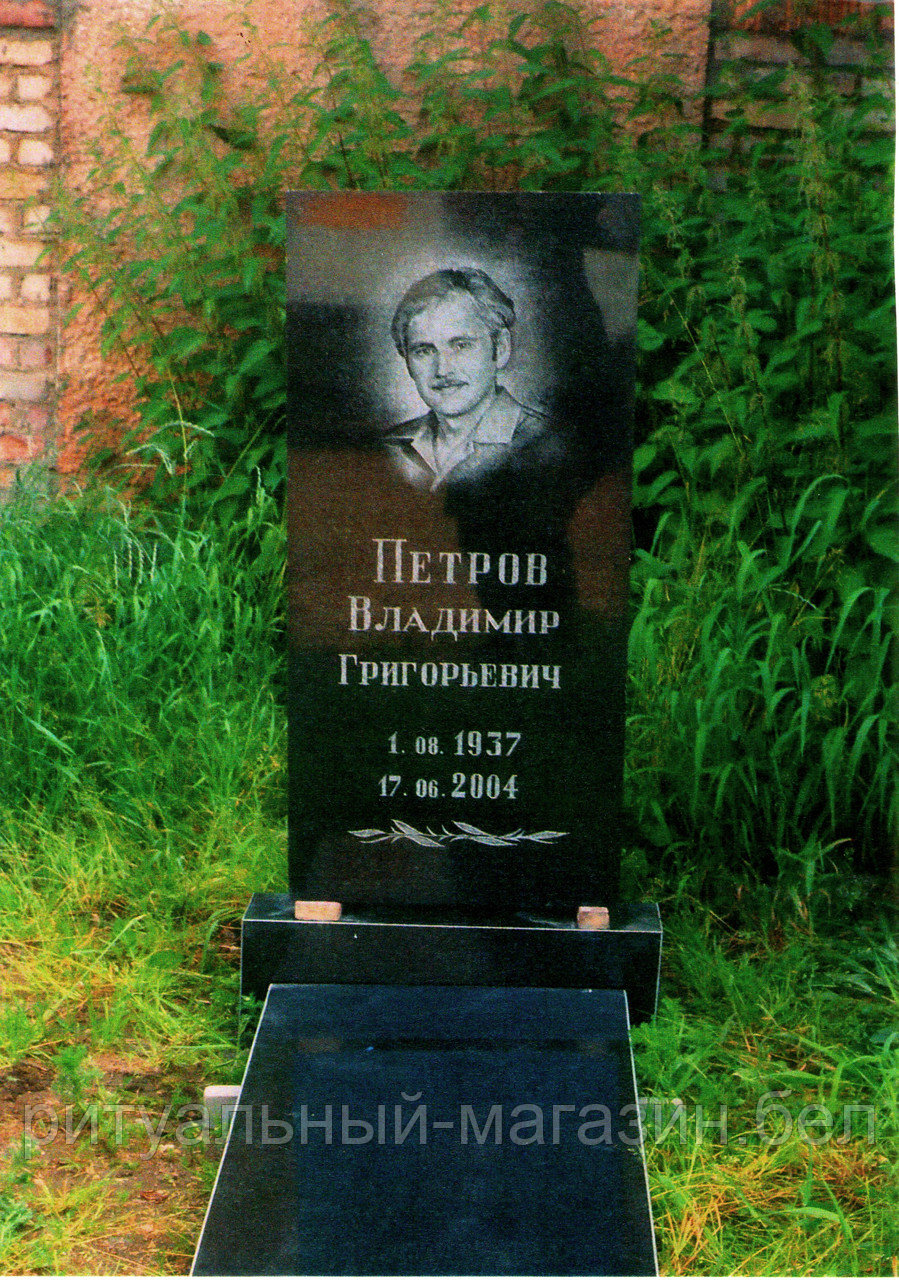 Памятник из гранита Образец формы 2А - фото 1 - id-p1329585