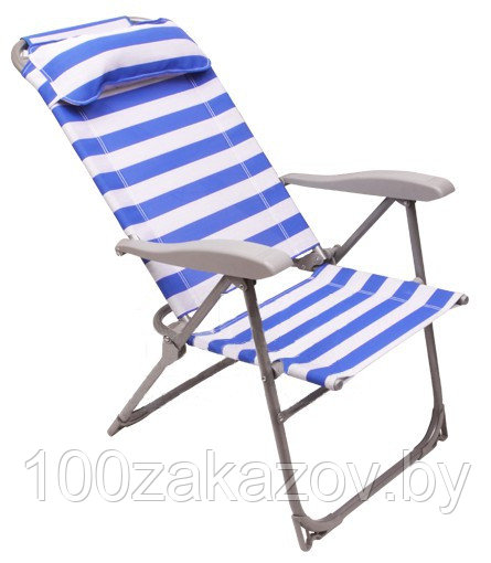 Кресло-шезлонг раскладной. Шезлонг К2 для сада, пляжа и дачи - фото 1 - id-p37127863