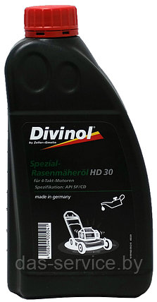 Моторное масло Divinol Spezial-Rasenmaheroel HD 30 (масло для 4-х тактных двигателей) 1 л., фото 2