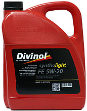 Моторное масло Divinol Syntholight FE 5W-20 (синтетическое моторное масло 5w20) 5 л.