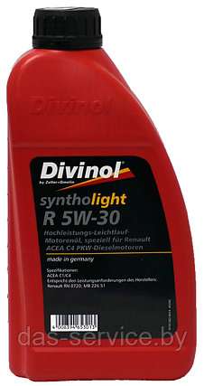 Моторное масло Divinol Syntholight R 5W-30 (синтетическое моторное масло 5w30) 1 л., фото 2