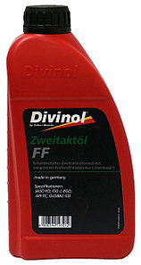 Моторное масло Divinol Zweitaktoel FF (масло для двухтактных двигателей) 1 л.