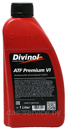Трансмиссионное масло АКПП Divinol АТF Premium VI (масло трансмиссионное) 1 л., фото 2