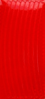 Набор светоотражающих накладок Vinca sport STA 114 red