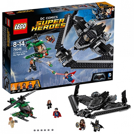 Конструктор Лего 76046 Поединок в небе Lego Super Heroes