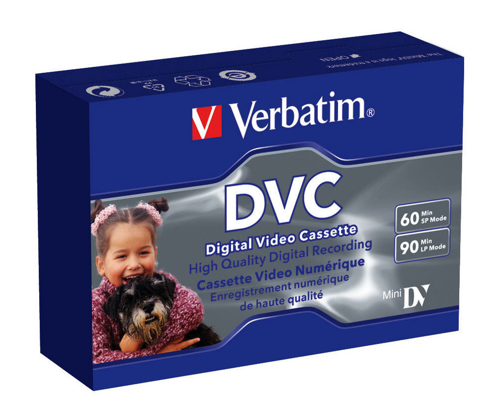 Видеокассета MiniDV - Verbatim DVС 60 (Made in Japan) - фото 1 - id-p37175130