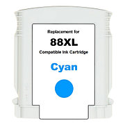 Струйный картридж синий (cyan) HP 88XL (C9391) SPI