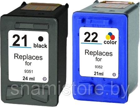 Струйный картридж черный HP 21XL SPI, фото 2