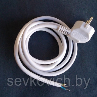 Шнур сетевой ПВС-ВП 3х0,75 L=1,7м