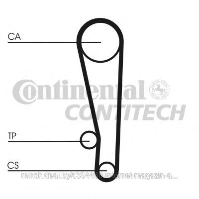 Комплект ремня ГРМ Hyundai Atos / Getz / Kia Picanto - фото 1 - id-p37250461