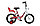 Детский велосипед Novatreck UL 12"  красный c 2 до 4 лет , фото 2