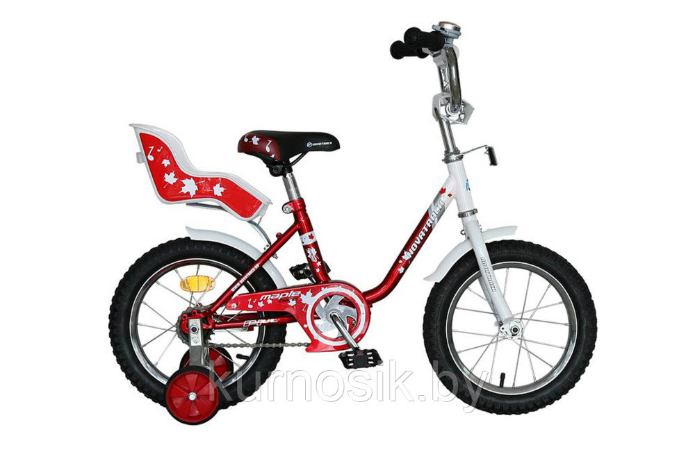 Детский велосипед Novatreck UL 12" красный c 2 до 4 лет - фото 2 - id-p37256595