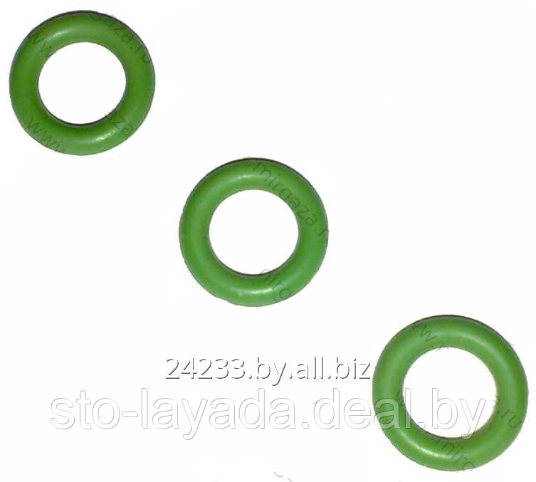 Кольцо - Резинка на шток рейки VALTEK, RAIL (зеленая)