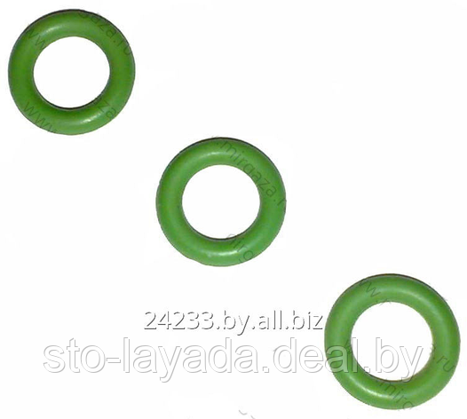 Кольцо - Резинка на шток рейки VALTEK, RAIL (зеленая), фото 2