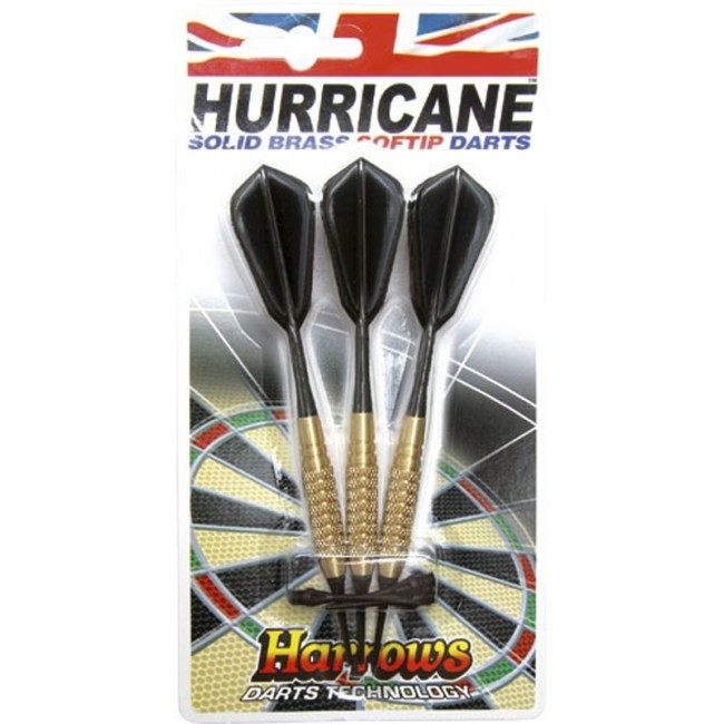 Дротики Harrows Hurricane brass softip 18g
