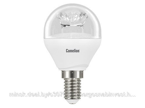  лампа Camelion LED6.5-G45-CL/845/E14