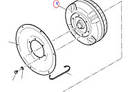 Гидротрансформатор (ГТР) KOMATSU WB93/97R/S-2