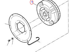 Гидротрансформатор (ГТР) KOMATSU WB93/97R/S-2