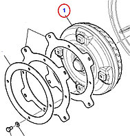 Гидротрансформатор (ГТР) KOMATSU WB93/97R/S-5