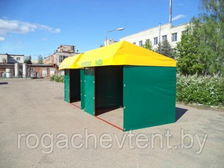 Торговая палатка 3,0х2,0 мм. "усеченная крыша" - фото 3 - id-p3041731