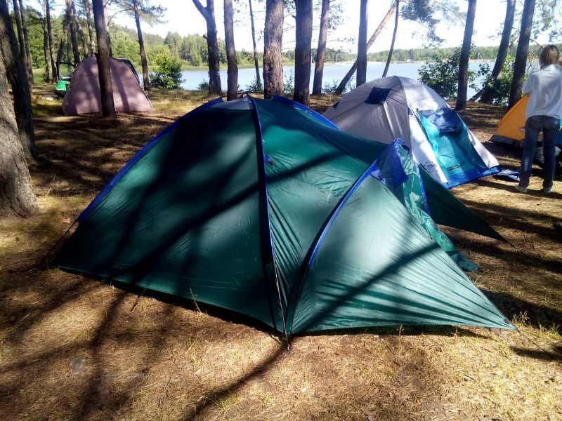 Палатка туристическая MERAN 4, на 4-х персон. Размер: 310(210)*240*130см., фото 1