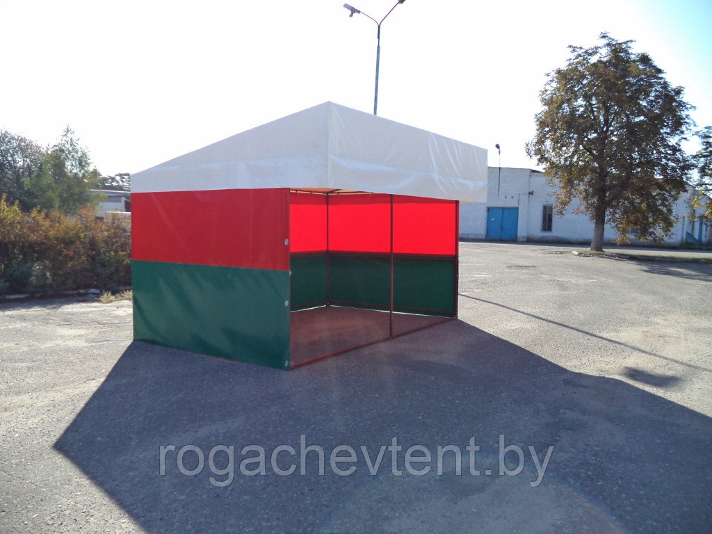 Палатка торговая 2,5х4,0 мм. "односкатная крыша" - фото 3 - id-p37324078