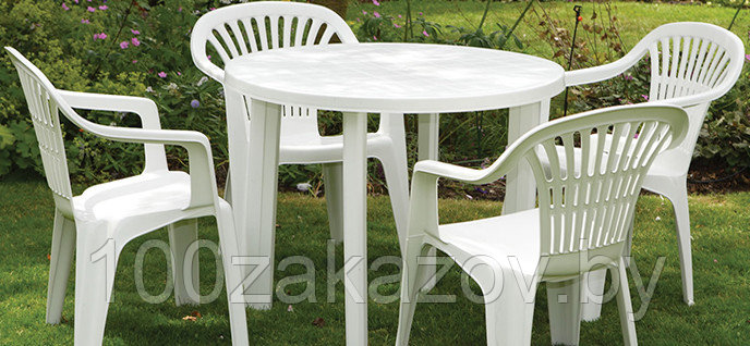 Стол и стулья для дачи - Комплект садовой мебели 