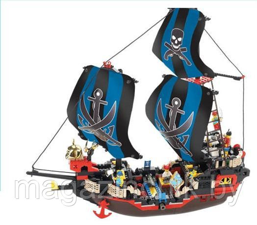 Конструктор M38-B0128 Sluban (Слубан) Пиратский корабль капитана Крюка 512 дет. аналог Лего (LEGO)