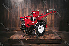 Тяжелый дизельный Мотоблок SHTENLI G-192 c дифференциалами (12 л.с., колеса 6,5х12, вес 320 кг)
