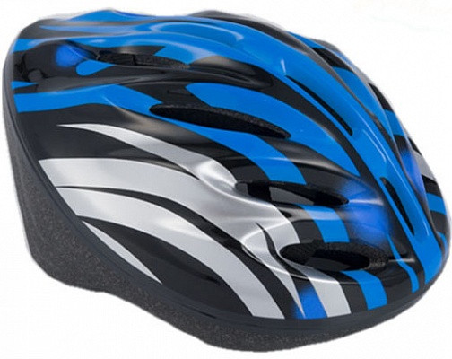 Шлем защитный взрослый, размер M - L, синий, красный - фото 5 - id-p37433425
