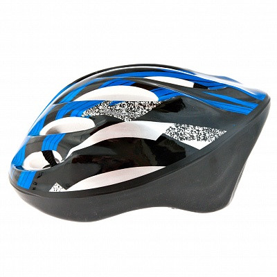 Шлем защитный взрослый, размер M - L, синий, красный - фото 6 - id-p37433425