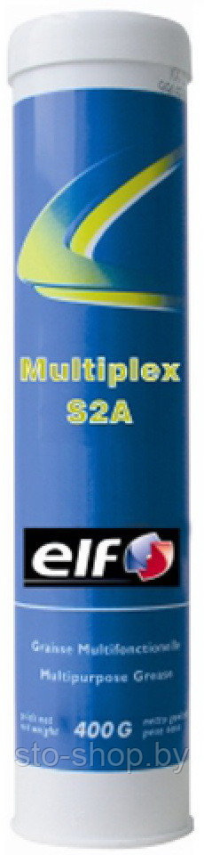 Elf Multiplex S2A Консистентная пластичная синяя смазка 400г, фото 1