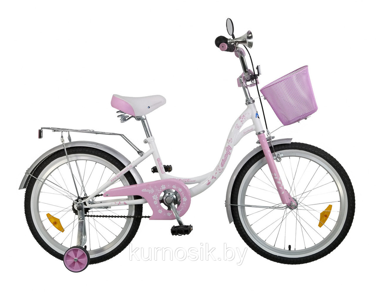 Велосипед детский NOVATRACK BUTTERFLY 16'' от 3 до 5 лет - фото 3 - id-p37576363