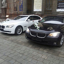 Машины на свадьбу в Минск. Аренда ,прокат BMW 7 F01/ F02 , MB W221 S500