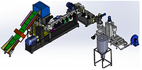 Линия гранулирования ПЭ, ПП