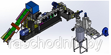 Линия гранулирования ПЭ, ПП