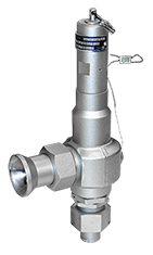 АПК-100 клапан предохранительный полноподъемный пружинный угловой Ду 100 - фото 1 - id-p37625208