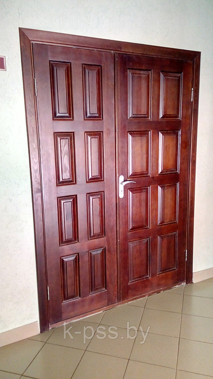 Дверь входная деревянная, Шоколадка-2 - фото 6 - id-p4460966