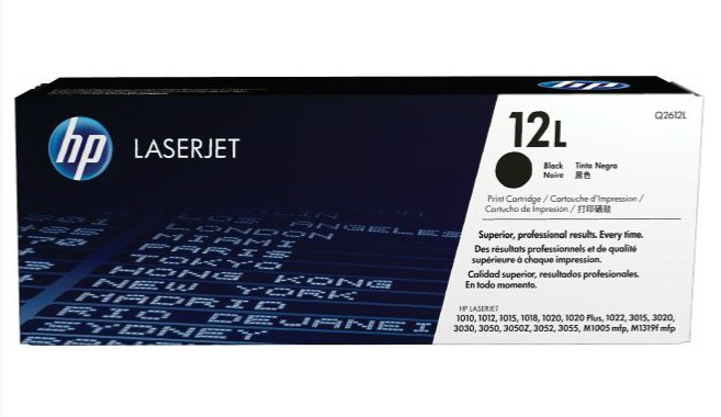 Картридж 12L/ Q2612L (для HP LaserJet 1010/ 1012/ 1015/ 1018/ 1020/ 1022/ 3015/ 3020/ 3030/ 3050/ 3052/ M1005)
