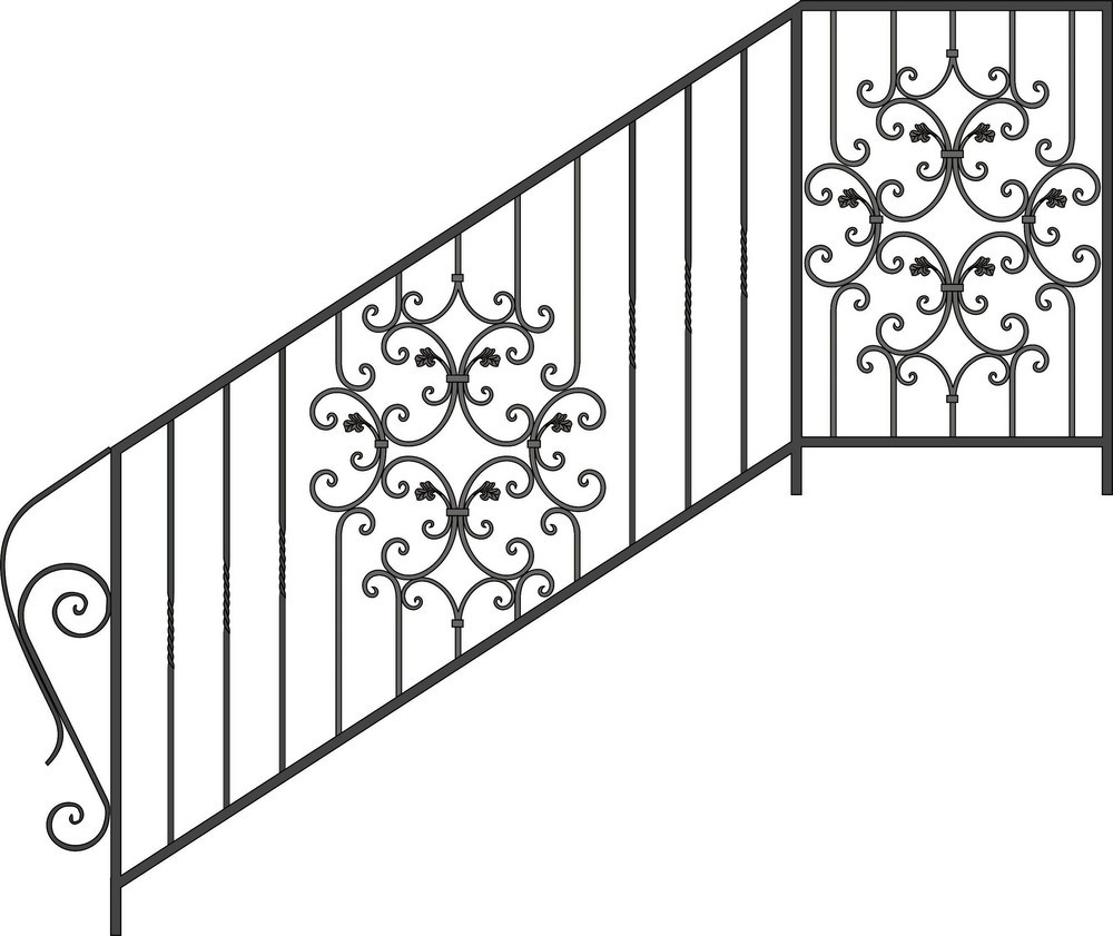 Кованые лестницы для дома. - фото 1 - id-p37680691