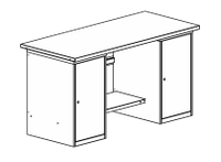 Верстаки слесарные ВМС 7 1600мм